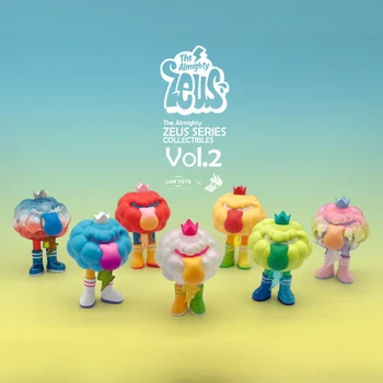 

Blind Box LAMTOYS Invincible Zeus Blind Box Second Color Changing Hand Car Car Doll Doll