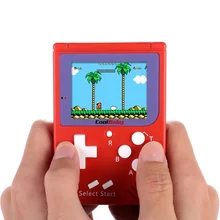 Ретро забавная карманная портативная игровая консоль 2.2in lcd 8 бит мини портативная игровая консоль Встроенная 129 игр Классическая портативная игра