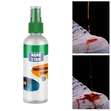 Очиститель для салона автомобиля многоцелевой Защитный Спрей для пятен водонепроницаемый спрей для автокресла/обуви/одежды 100 мл