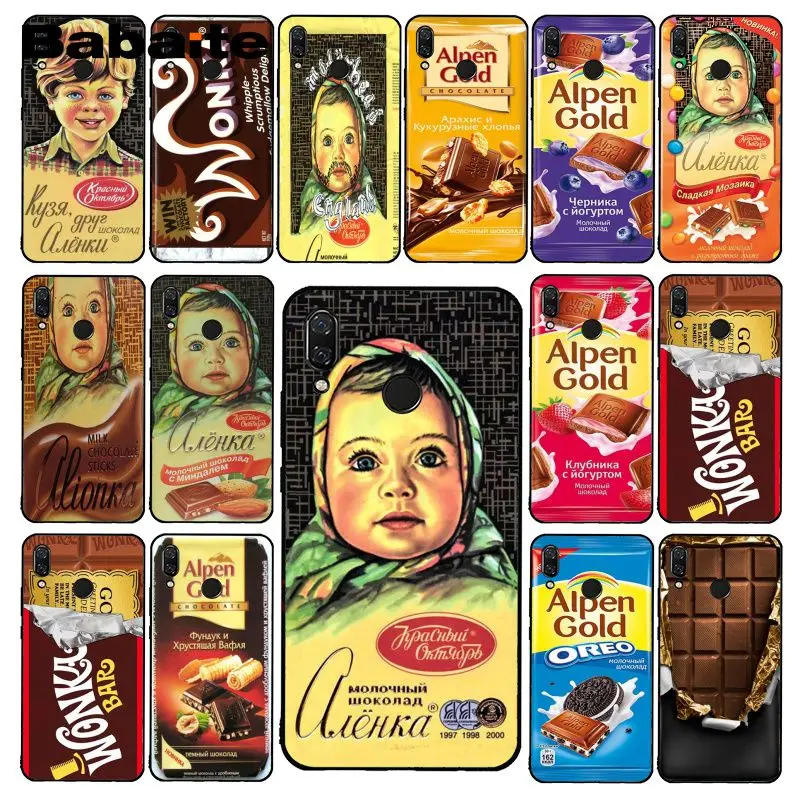 Чехол для телефона Babaite alenka bar wonka chocolate Xiaomi Redmi4X 6A 6 7 8 9 Redmi 5 5Plus Note9 8T 9Pro | Мобильные