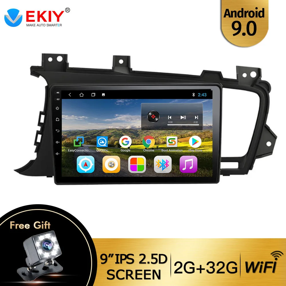 EKIY 9\ Car Radio For Kia Optima 3 K5 2011 2012 2013 2014 Car Radio Multimedia Video Player GPS No 2din Android 8.1 DVD EKIY 9\ Car Radio For Kia Optima 3 K5 2011 2012 2013 2014 Car Radio Multimedia Video Player GPS No 2din Android 8.1 DVD