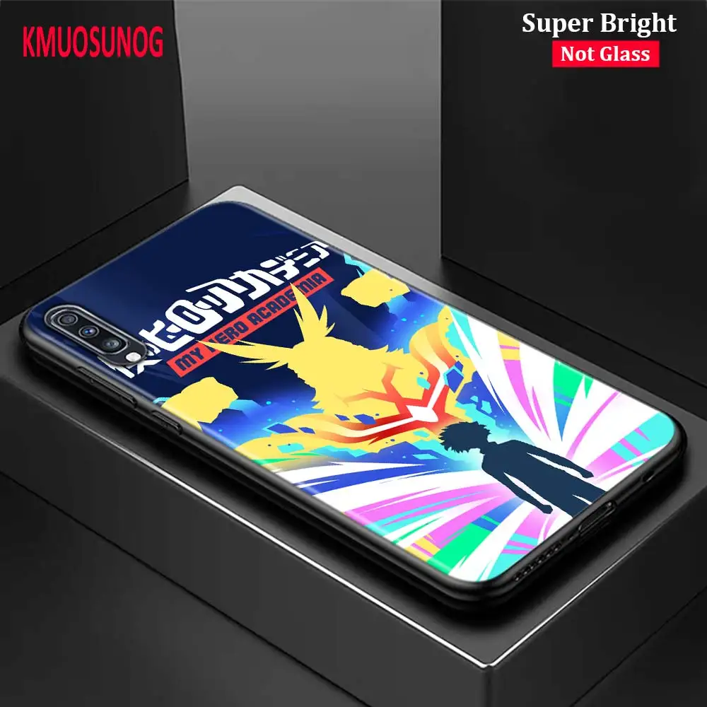 

Black Cover My Hero Academia Anime for Samsung Galaxy A70 A90 A80 A60 A50 A40 A30S A20E A20S A10 Phone Case