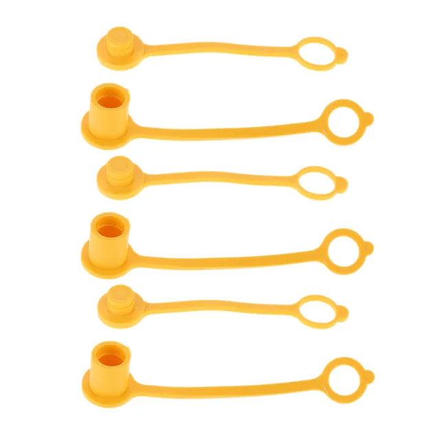 6Db Lágy Gumi Propán/Természetes Lp Gáz 3/8 "Gyors Leválasztás Csatlakoztassa A Porsapkát Grillhez