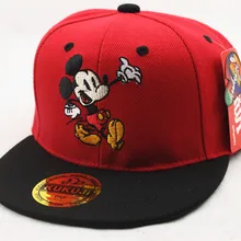 Disney Children's Cartoon Minnie Mickey Sun Hat Baseball Cap Fashion Hip Hop Trend Cartoon Hat