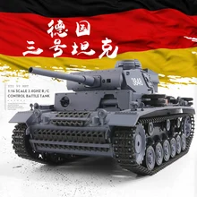 1/16 масштаб HengLong пластиковая Версия Немецкий Panzer III L RTR радиоуправляемая модель танка 3848 RC танки игрушки