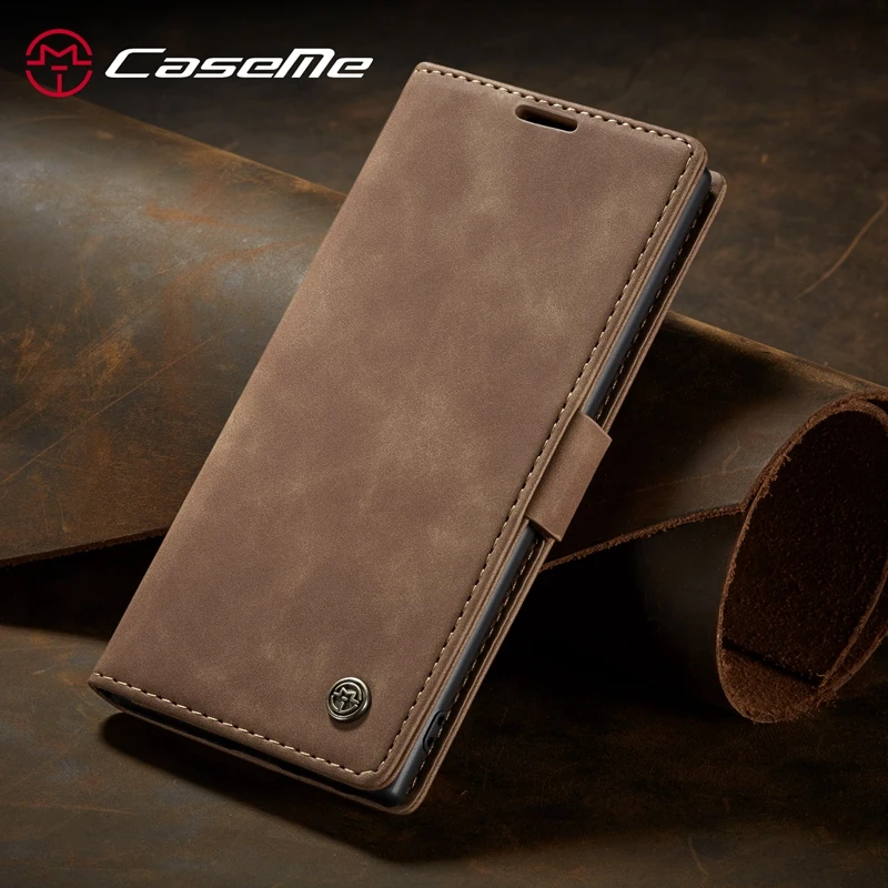 

For Coque Samsung Galaxy Note 10 Case Note10 Plus Retro Leather Magnetic Flip Wallet Cover For Samsung Note10 Note 10 Plus Cases