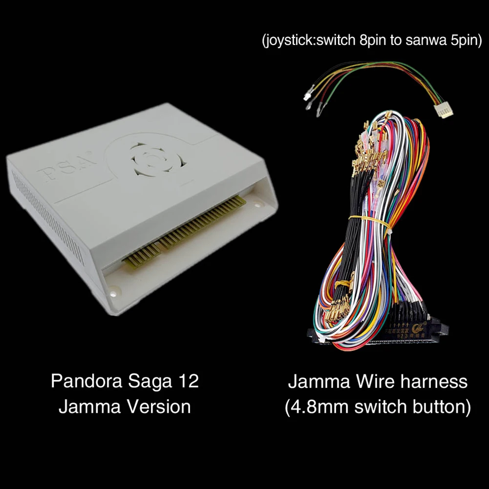 Jamma настольная Вертикальная аксессуары аркадная игра с монетным управлением 3,5 мм аудио интерфейс HDMI VGA 3188 в 1 для Pandora Saga Box