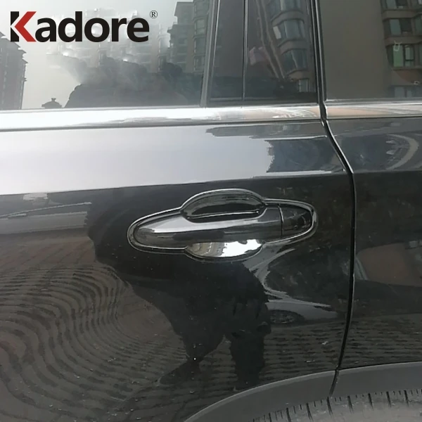 

For Toyota Highlander 2015 2016 2017 2018 2019 Chrome Insert Door Handle Bowl Cover Trim Car Sticker Accessories Styling