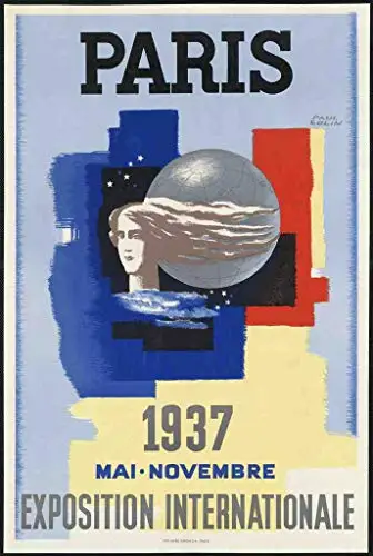 

Metal Sign French Travel Poster 12x8 Tin Vintage Retro Style