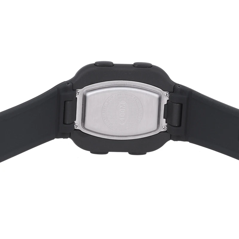 Men Women Dual time Sports Watch Multifunction Digital Watch 5 Groups of Alarms Waterproof 100m Swimming Diving Wristwatch