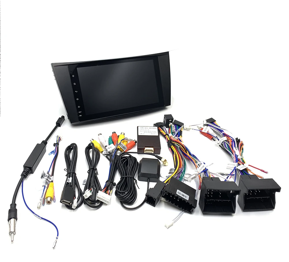 Cheap DSP IPS 4G 64G Android 9.0 2 din car DVD player For Mercedes Benz E-class W211 E200 E220 E300 E350 E240 E270 E280 CLS CLASS W219 5