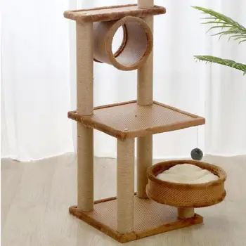 

Cat climbing frame cat nest cat tree one cat frame cat scratching post big cat climbing frame small cat jumping platform solid s