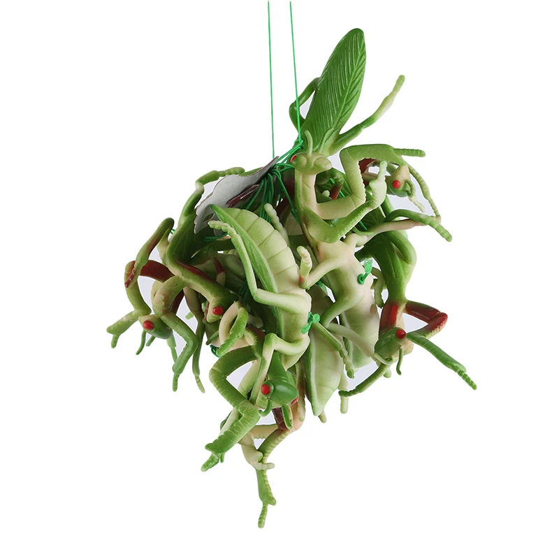 

Children Simulation Rubber Animals Model Toys Fun Scary Mantis Tricky Prank Toys Party Favor Christmas Halloween