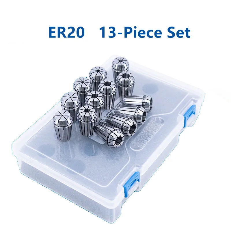 SANAI Combined Set ER Collet Chuck AA / A Spring Collet Tool Holder CNC Milling Drilling Engraving Tapping ER11 ER16 ER20 ER25
