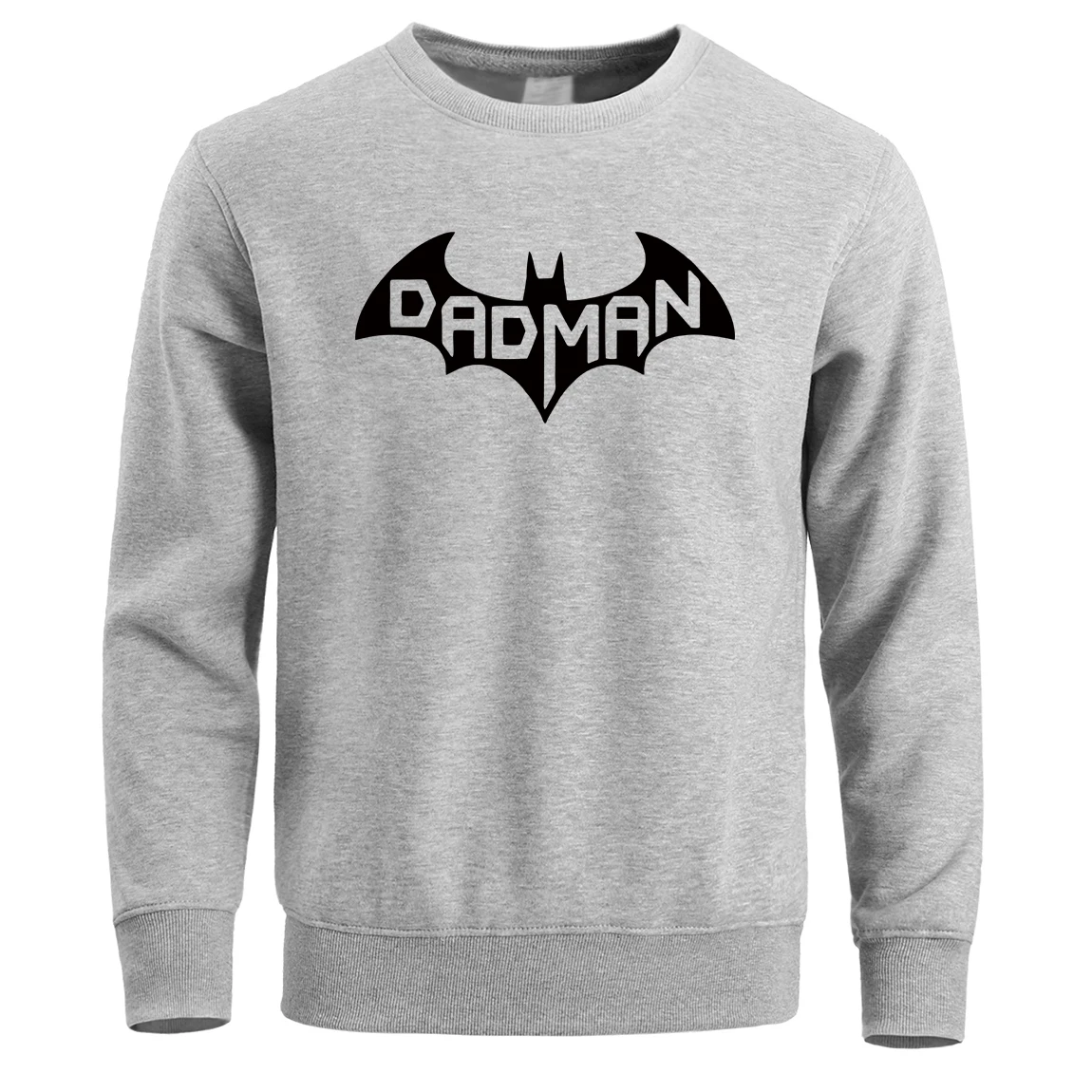 

Badman Batman Sweatshirt Men Bruce Wayne Superhero Crewneck Hoodies Sweatshirts Fleece Warm The Dark Knight Pullover Streetwear