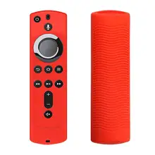 Protective Case Cover Silicone Sleeve Shockproof Anti-Slip Replacement For Fire TV Stick 4K Remote Control