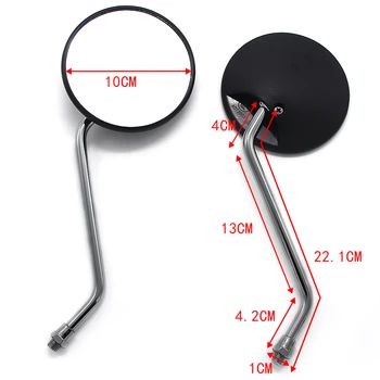 

Motorcycle rearview side mirror for Honda XL175 XL185 XL200 XL250 XL350 XL500 XR75 XR80 XR100 XR125 XR185 XR200 XR250 XR350 XR40