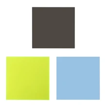 

Color Acrylic Sheet Practical Plastic Sheet Transparent Colors Glass Panel 15x15cm for Multi-Category Signs DIY Projects