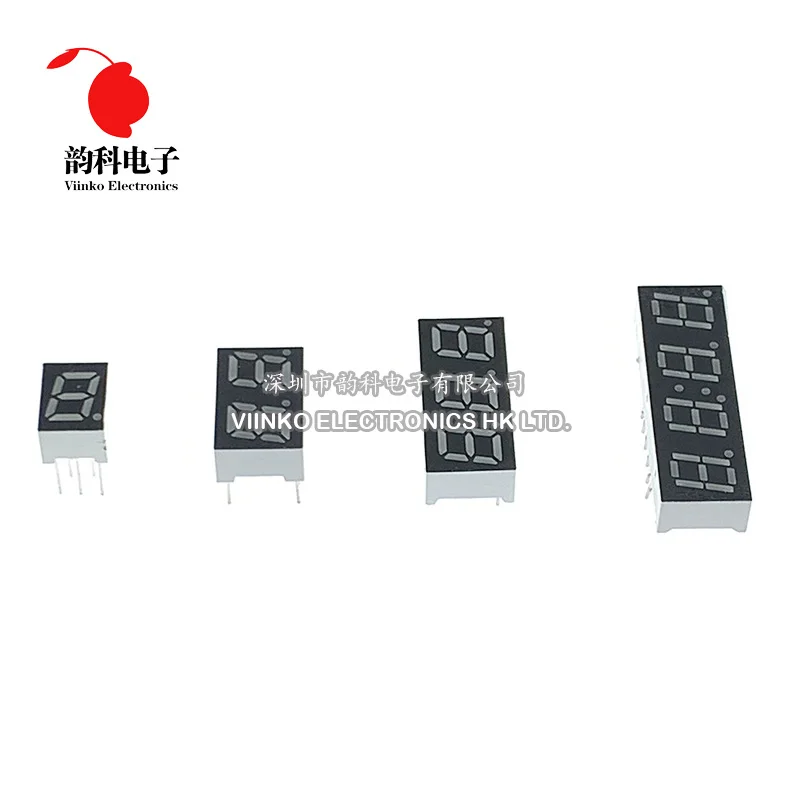 

10pcs 0.28inch LED display 7 Segment 1 Bit/2 Bit/3 Bit/4 Bit Digit Tube Red Common Cathode / Anode Digital 0.28 inch 7segment