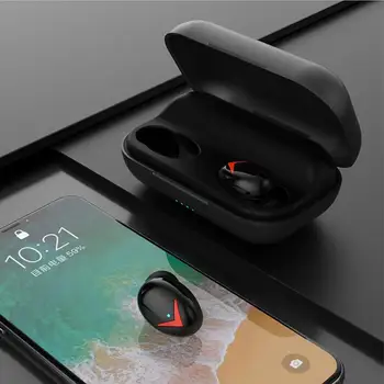 

TWS Bluetooth Earphone 5.0 Binaural Pairing Touch Control Wireless Earbuds Waterproof Hifi Noise Cancelling In ear Headphones