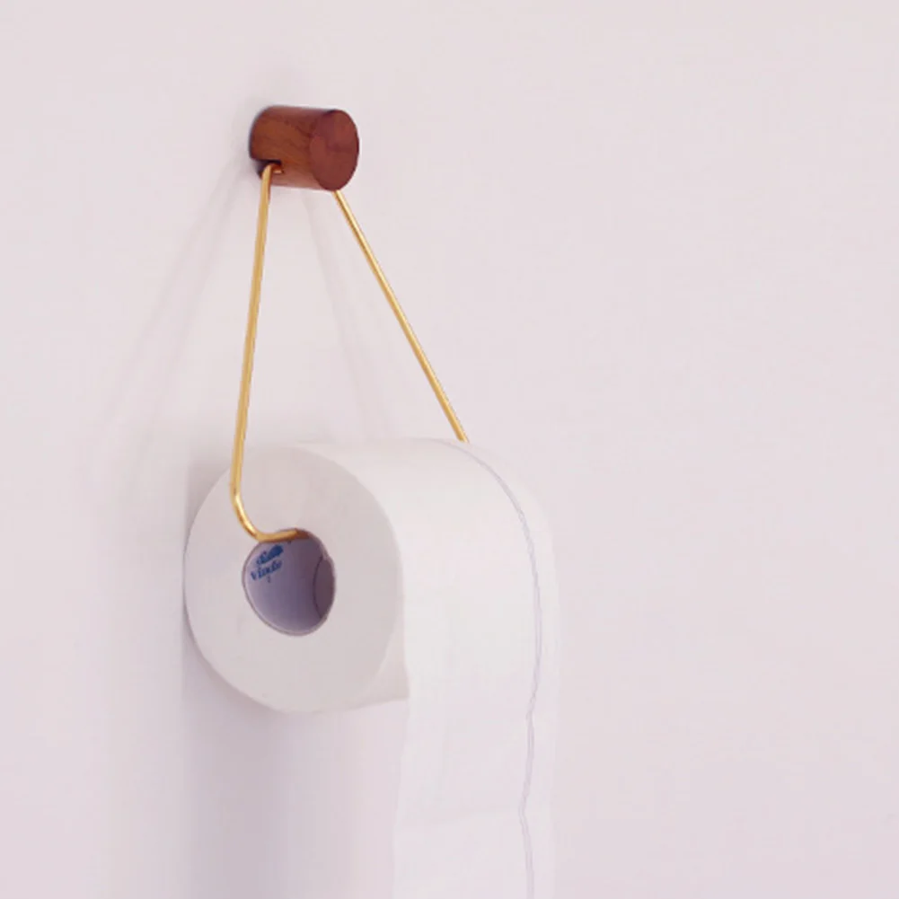 

Paper Holder Metal Wall Nordic Towel Over Door Storage Rack Hardware Home Triangle Decorative Simple Shelf Roll Toilet Kitchen