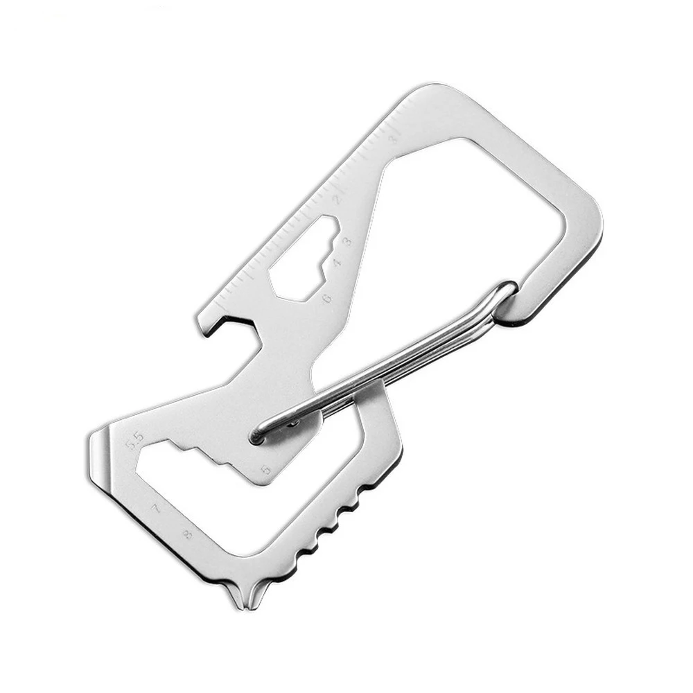 Household Items Keychain Tool Card Edc Supplies Camping Tactics Outdoor Gadgets Travel Mountaineering Multi-purpose Wrench | Спорт и