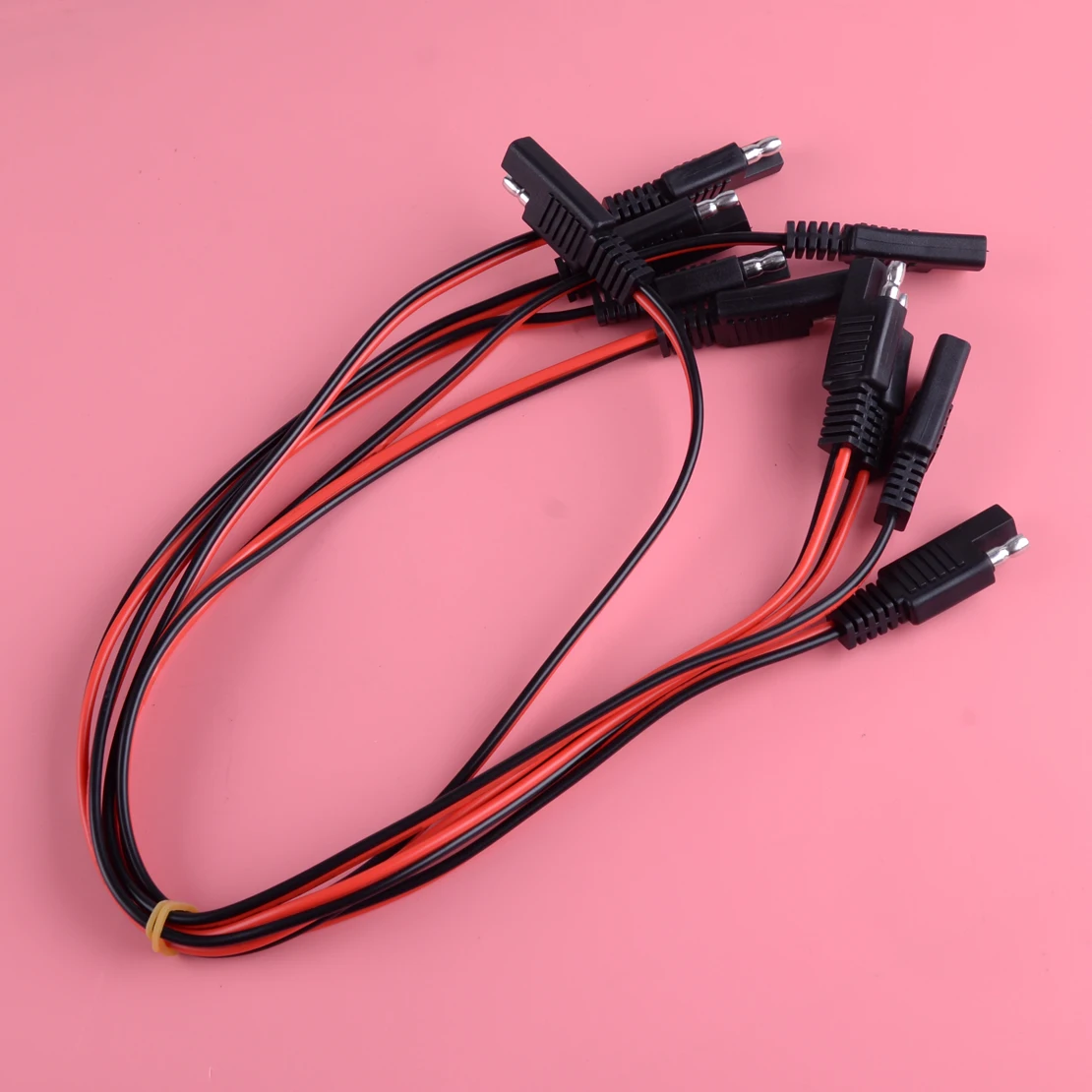 DWCX 12V 120W 5 шт. 18 калибра Flat 2 Pin способ быстрого отсоединения проводов SAE разъем аксессуары