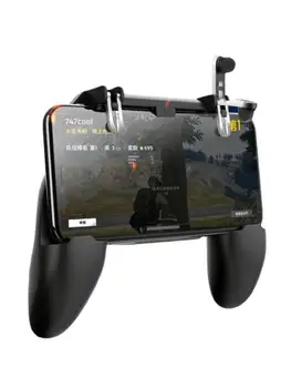 

Gaming Grip, Portable Comfortable Charger Gamepad With Cooling Fan Fingers Trigger Mobile Phone Game Console
