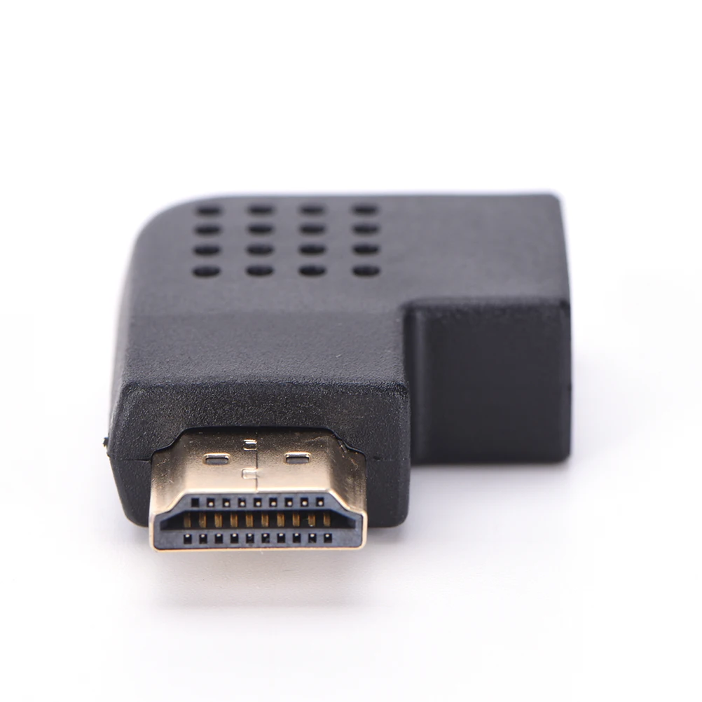 JETTING Новый 1080P левый угол 90 градусов папа к женскому HDMI HDTV адаптер конвертер