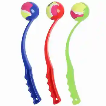 

1pc Pet Dog Toy Ball Launcher Ball Thrower Pet Training Interactive Toy Dog Fetch Supplie