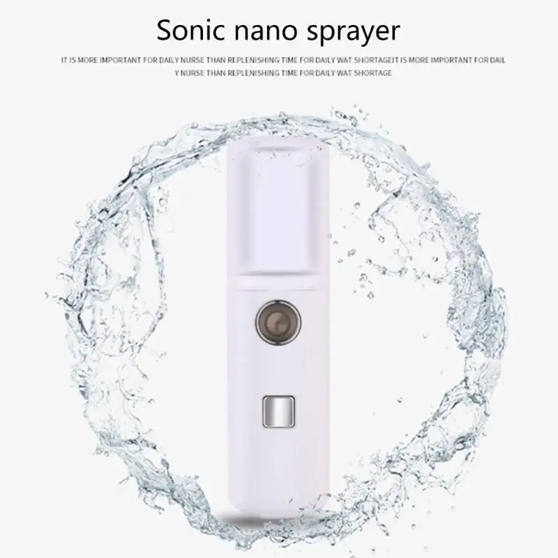 20 мл USB аккумуляторный для лица Пароварка распылитель тумана мини нано для лица распариватель для лица увлажняющий крем небулайзер инструмент красоты