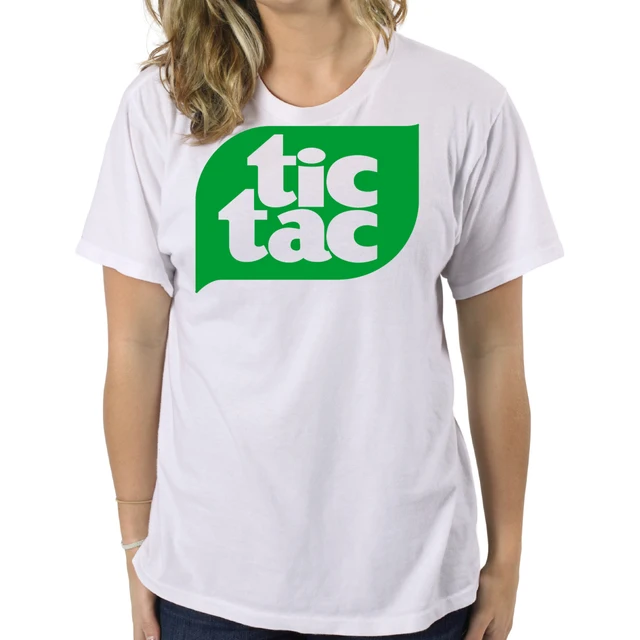 TIC TAC Bonbons Menthe marque Logo T Shirt