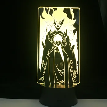 

Naruto 3d Lamp Children Bedroom Decoration Cool Birthday Gift Toy Colorful Led Atmosphere Night Light Remote Control Anime
