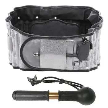 

Lumbar Fixed Correction Brace Belt Inflatable Waist Back Decompression Relieve P 667D