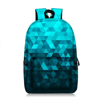 

2019 New Fashion Women Geometric backpack Children High School Bags Backpack Baby Toddler Kids Book Bag Boy Girl Backpack