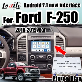 

Lsailt Android 7.1 Audio Multimedia Video Interface GPS navigation box for Ford F-250 2016-2019 original car screen upgrade