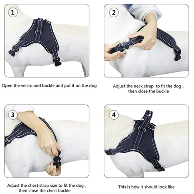 Adjustable Reflective Dog Vest