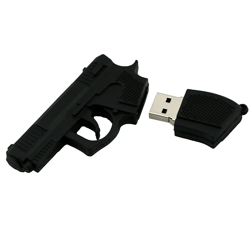 Флеш-накопитель USB2.0 256 ГБ 32 ГБ 16 ГБ 64 Гб 128 8 Гб USB накопитель ручной граната Флешка USB флэш-накопитель мультфильм AK47 пистолет флешка