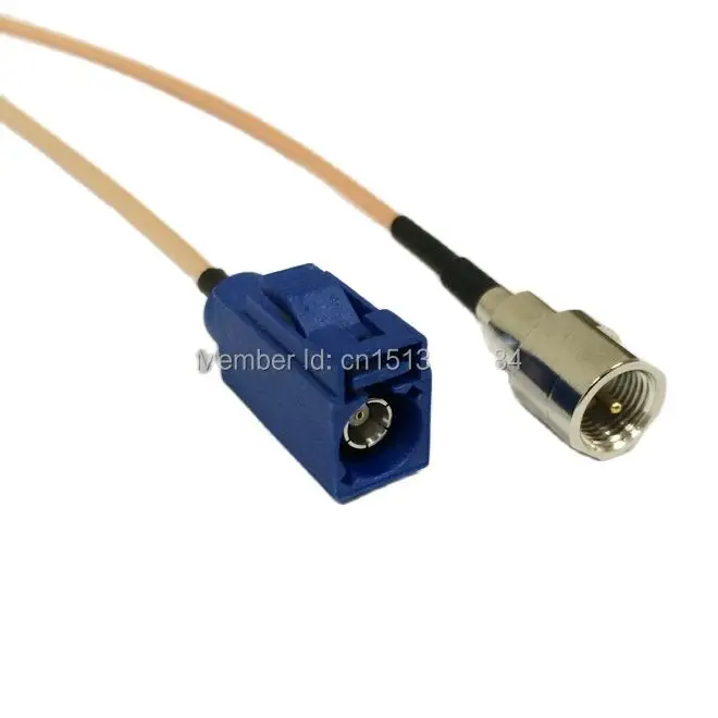 New Modem Coaxial Cable FME Male Plug Connector To FAKRA RG316 Pigtail 15CM 6&quot Adapter | Мобильные телефоны и