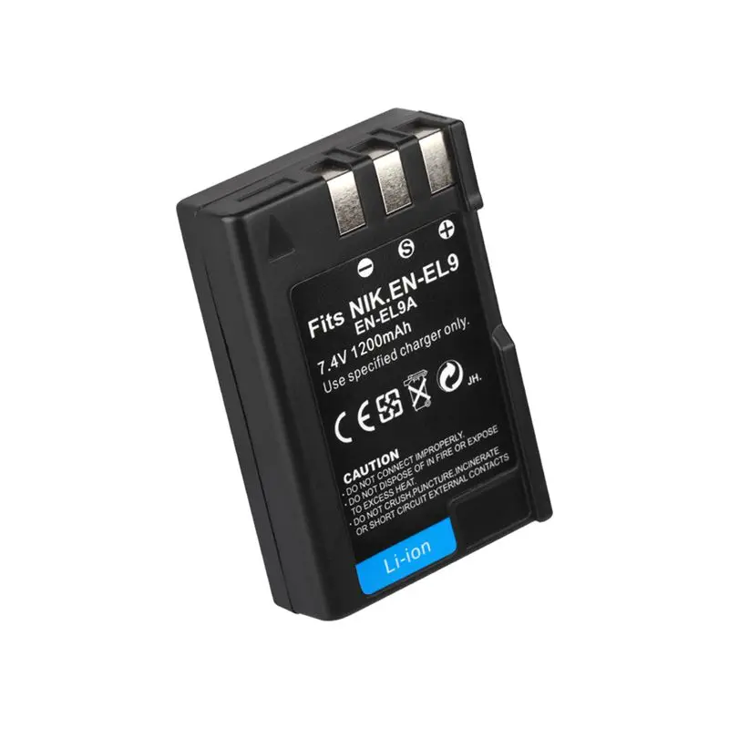 IG-для Nikon EN-EL9 7,2 V 1200mAh батарея 2+ ЖК-дисплей USB зарядное устройство+ USB кабель