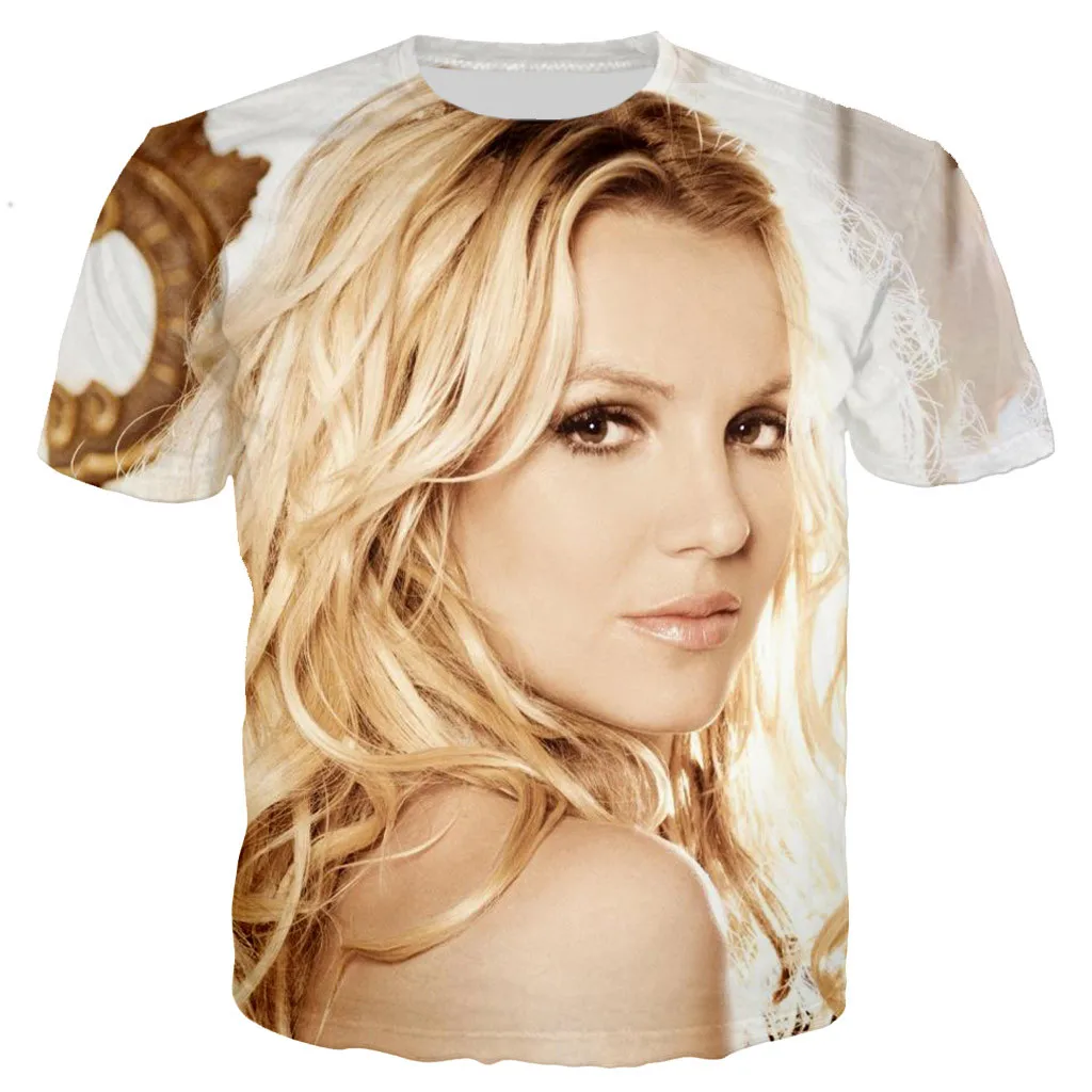 Britney Spears 3D print Hoodie Men Women Casual Sweatshirt Pullovers Tops S-7XL 