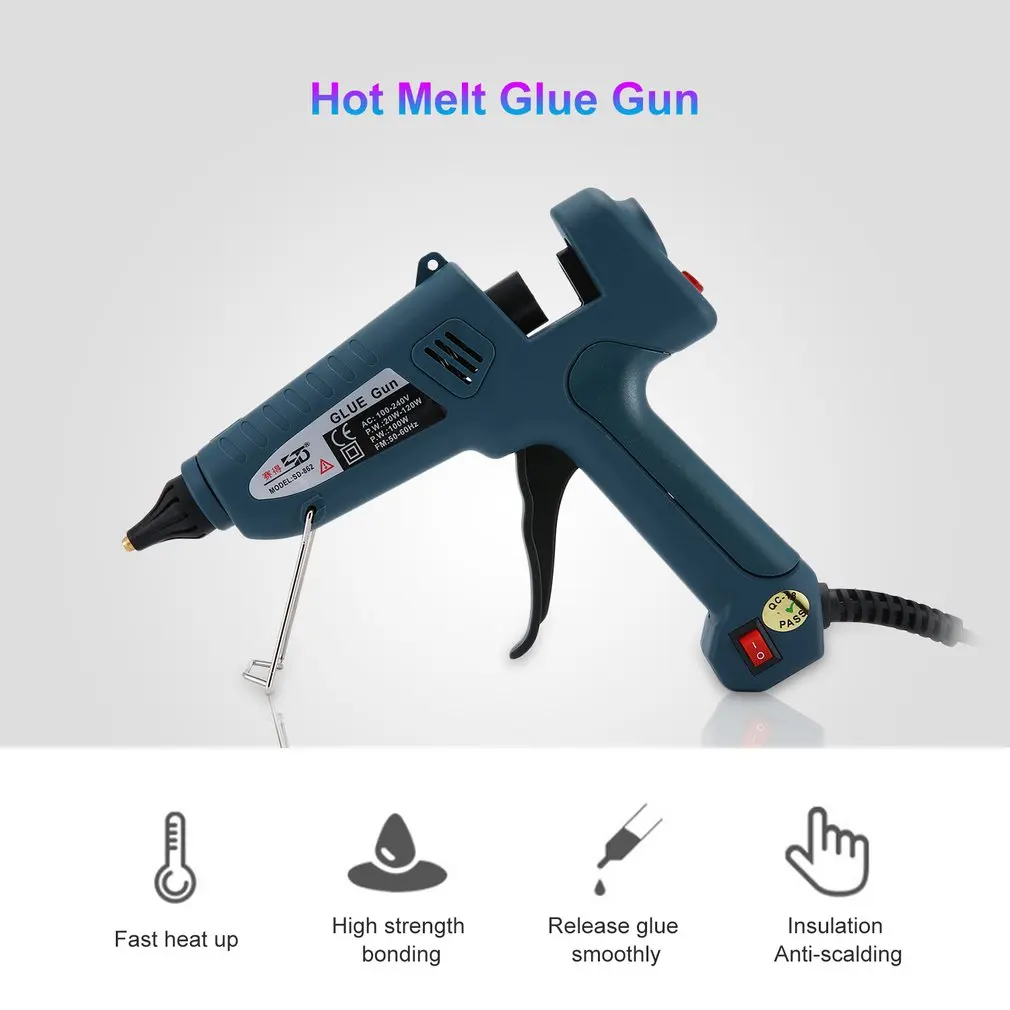 SD SD-862 100 Вт термоплавкий клеевой пистолет тепловые Пистолеты для DIY игрушка для развития моторики Инструменты для ремонта электротермоклеевые пистолеты