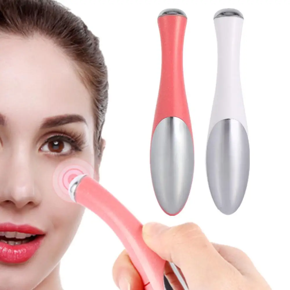 

Beauty Mini Eye Massage Device Pen Type Electric Eye Massager Facials Vibration Thin Face Magic Stick Anti Bag Pouch & Wrinkle