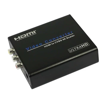 

Hdmi To Av Cvbs 4K Converter Scaler Hdmi Input To Cvbs Output Analog To Digital Adapter(Us Plug)