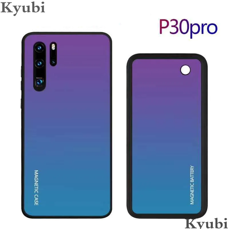 5000 мАч чехол для зарядного устройства для huawei P30 Pro внешний портативный магнитный беспроводной зарядный чехол для huawei P30 Pro