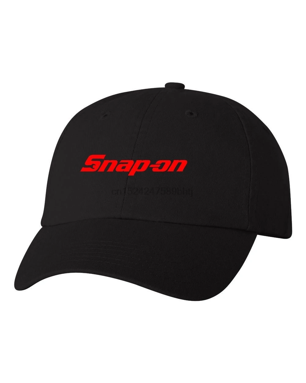 Snap On Tools Unstructured Dad Hat Adjustable Choose Your Color-Red Vinyl