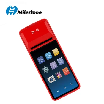

Milestone POS machine thermal printer receipt 4G android 7 Touch Screen Wireless wifi bluetooth Portable Android IOS 58mm M2
