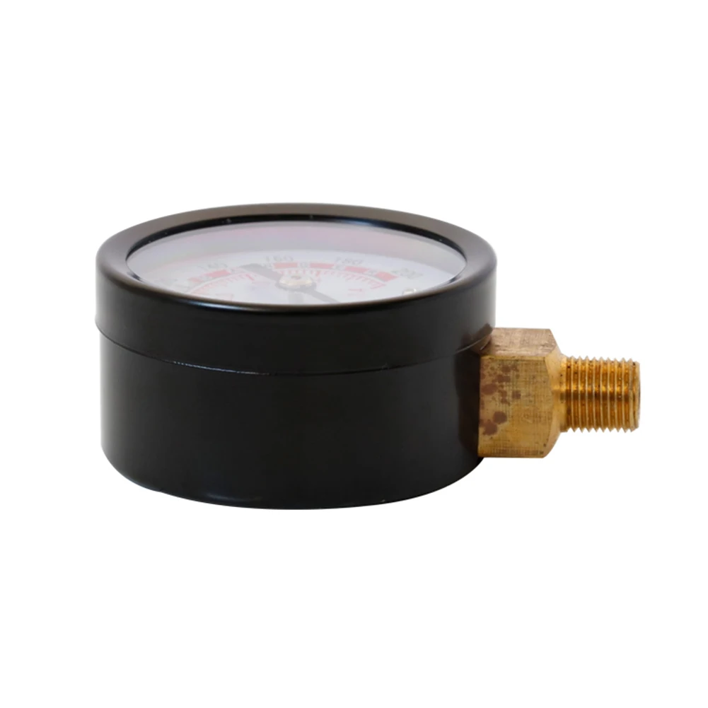 Portable Dual Scale Dial Gauge 1/4 1/8 NPT Vacuum Pressure Meter Gauge Manometer Dial Display Digital Pressure Gauge Sep19