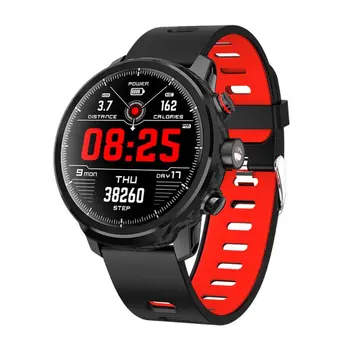 

L5 Smart Watch MenIP68 Waterproof Heart Rate Fitness Tracker Message Call Reminder Weather Multiple Sport Smartwatch