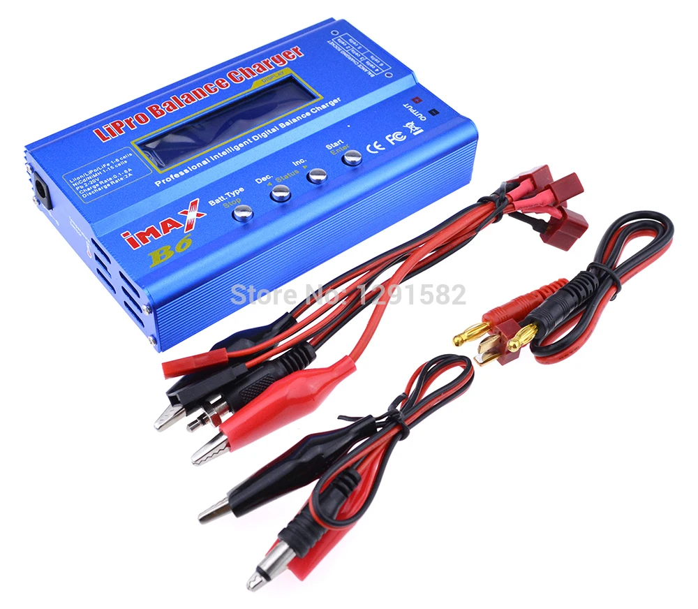 

Hot iMAX B6 LCD Screen Digital RC Lipo NiMh Battery Balance Charger discharger (80W)